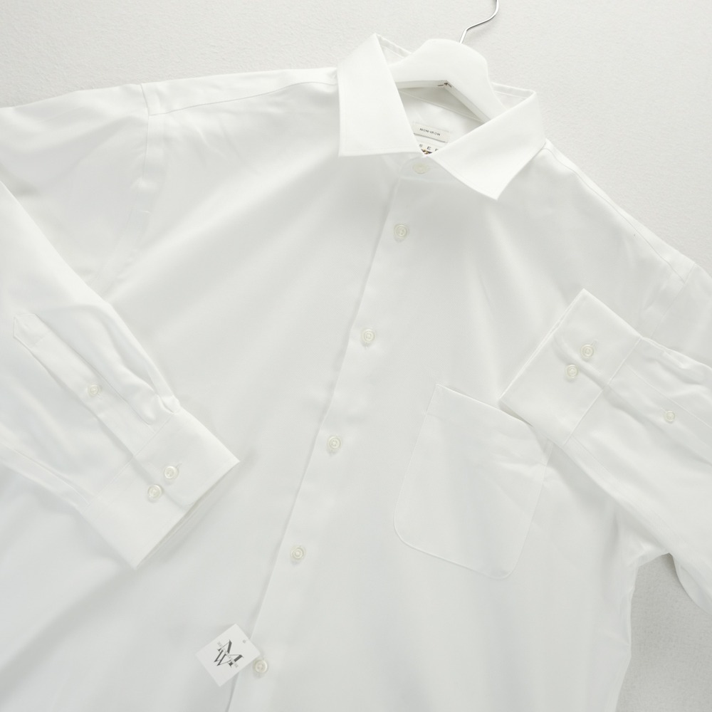 Joseph Abboud Mens White Non-Iron Egyptian Cotton Dress Shirt 17 32/33 M279231